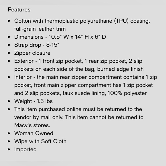 Patricia Nash Turi Backpack NWT - Picture 8 of 8